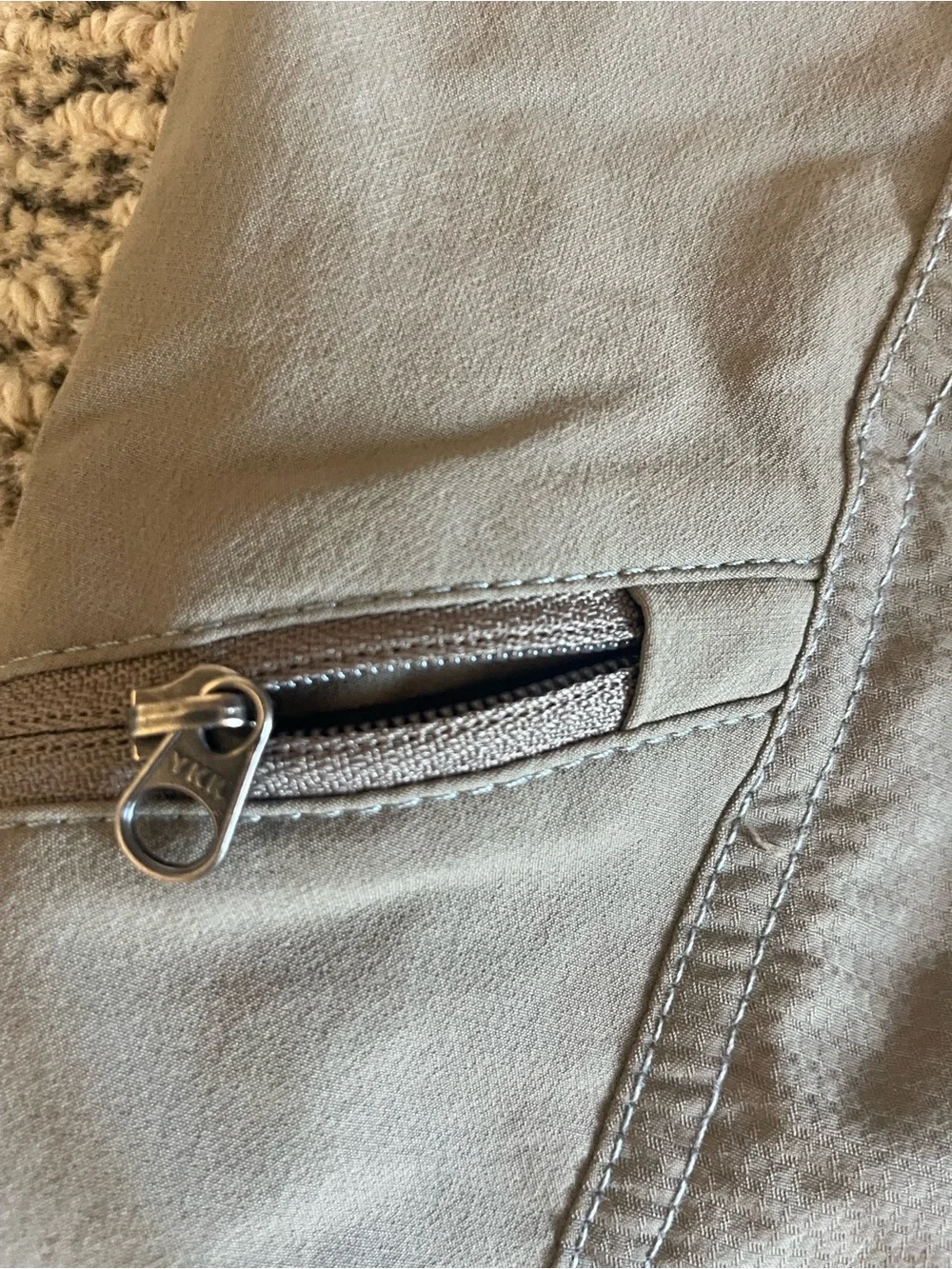 Kuhl Men's Olive Hybrid Mutiny River Shorts
